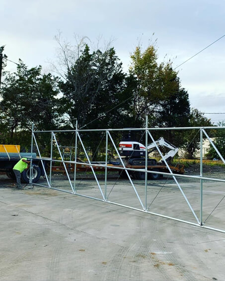 Temporary <br> Fences